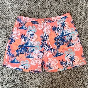 NWT Huk Paradise Pass Volley swim trunks. Size Large
